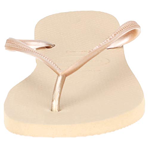 Havaianas Slim, Chanclas Mujer, Marrón (Rose Gold), 39/40