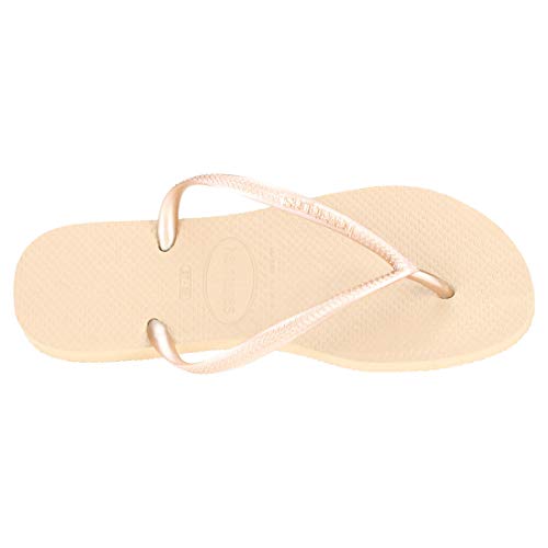 Havaianas Slim, Chanclas Mujer, Marrón (Rose Gold), 39/40