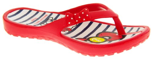 Hello Kitty Ingiro Niñas Rojo Chanclas Sandalias De Playa EU 31