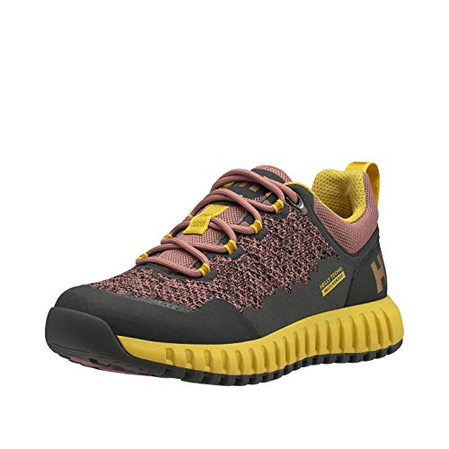 Helly Hansen W Vanir Hegira HT, Zapatillas de Senderismo Mujer, Multicolor (Ash Rose/Ebony/Field Yellow 096), 37 EU