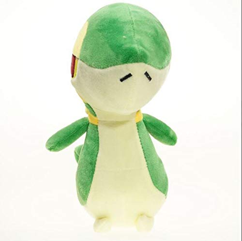 HHtoy Pokemon Dibujos Animados 30CM Serpiente de Hierba Elf Juguete Suave Relleno Almohadilla de la Felpa de la muñeca de cumpleaños de Navidad de los niños de la marioneta de Regalos - Snivy