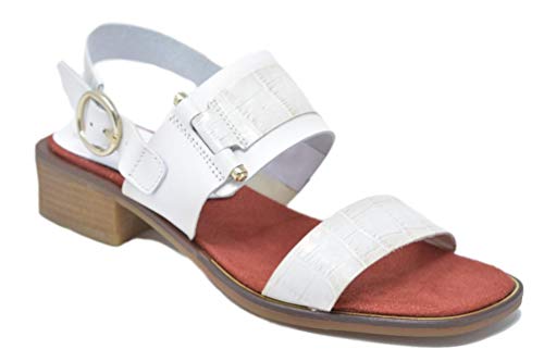 Hispanitas Low Heel Sandal - HV00082 40 Cream