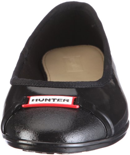 Hunter Curzon W24042 - Bailarinas para Mujer, Color Negro, Talla 37