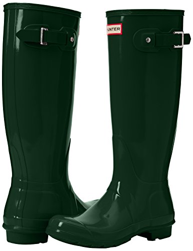 Hunter High Wellington Boots, Botas de Agua Mujer, Verde (Green HGR), 39 EU