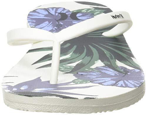 Hurley W One&Only Printed Sandal, Chanclas Mujer, Sail, 40.5 EU