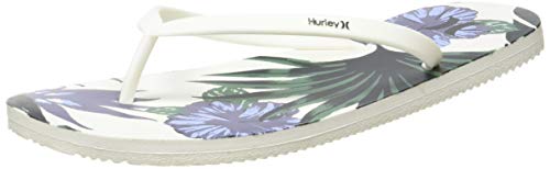 Hurley W One&Only Printed Sandal, Chanclas Mujer, Sail, 40.5 EU