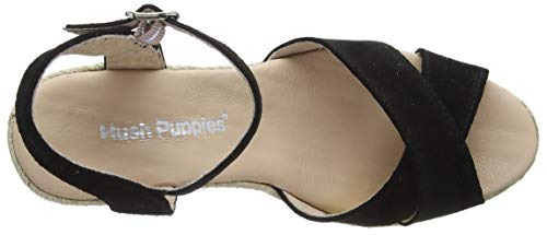 Hush Puppies Sasha, Sandalias con Plataforma Mujer, Negro Negro Negro 25 25, 41 EU