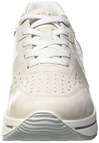 IGI&CO DKU 71514, Oxford Plano Mujer, Color Blanco, 40 EU