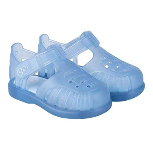 IGOR TOBBY Velcro SANDALAIS CANGREJERAS NIÑO - Niños Color: Celeste Talla: 25 (25)