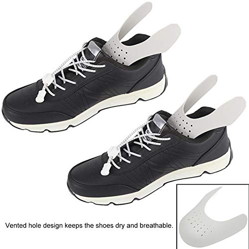 INTVN Hormas para zapatos, 4 Pares Shoe Shield Zapatillas Escudo Antiarrugas Artefacto Antiarrugas Zapato Antiarrugas