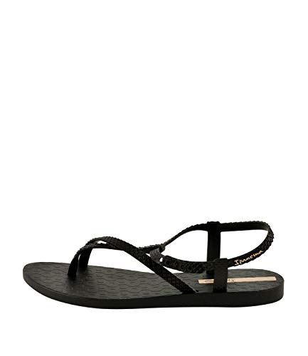 Ipanema Class Wish Fem, Sandalias Planas Mujer, Negro, 39 EU