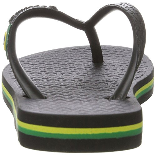 Ipanema Classic Brasil II Kids, Chanclas Unisex Adulto, Color: Negro 8041, 38 EU