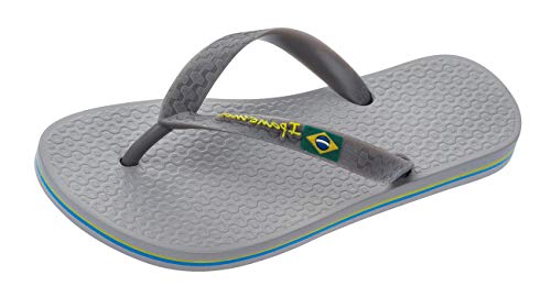 Ipanema Classic Brazil para Hombre Chanclas Sandalias -Grey-43/44