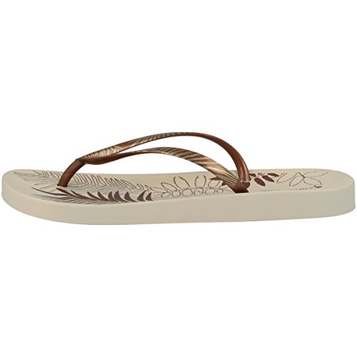 Ipanema Schuhe Copacabana Anatomic Foliage Fem FF Beige-Bronze (82107-8053) 41/42 Braun