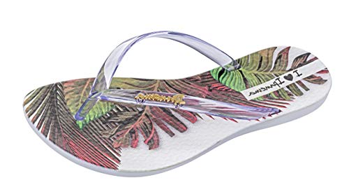 Ipanema Wave Tropical Chanclas/Sandalias de Playa para mujer-White-37