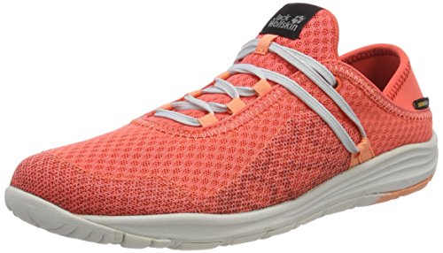 Jack Wolfskin Seven Wonders Packer Low W Zapatillas sin cordones Mujer, Naranja (Hot Coral), 39.5 EU (6 UK)