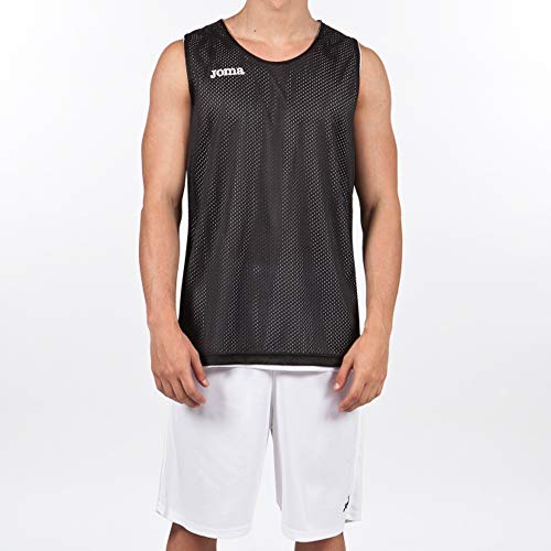 Joma 100050.100 - Camiseta de baloncesto para hombre, color negro, talla M