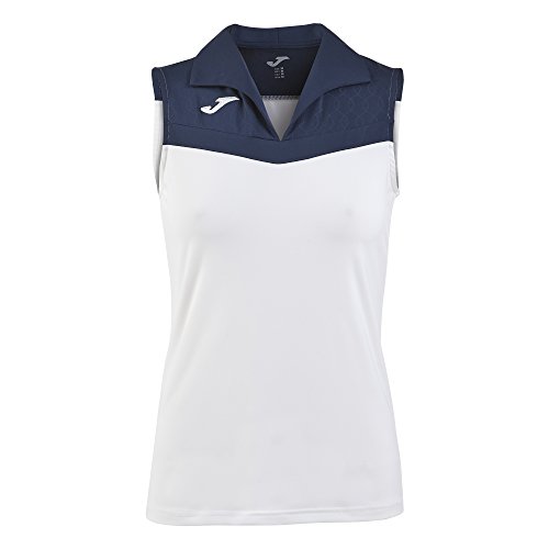 Joma Tenis 80 Polo, Mujer, Blanco, L