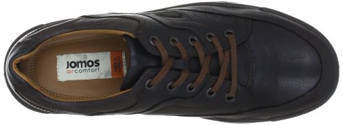 Jomos Man-Life, Zapatos Planos con Cordones Hombre, Negro, 40