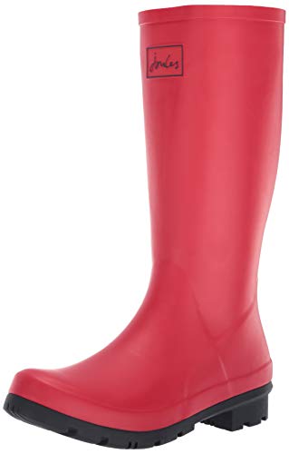 Joules Roll up Welly, Botas de Agua Niñas, Rojo, 36