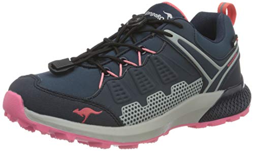 KangaROOS K-Surve RTX, Zapatillas, Dark Navy Neon Pink 4134, 39 EU