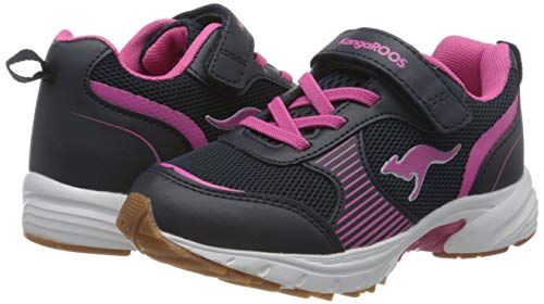 KangaROOS Niko II Ev, Zapatillas, Dk Navy/Daisy Pink, 38 EU