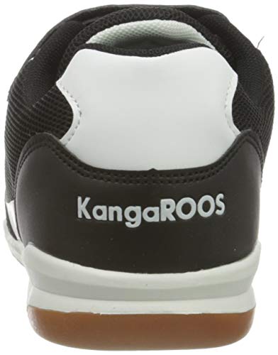 KangaROOS Race Comb EV, Zapatillas Unisex Niños, Jet Black 5001, 35 EU