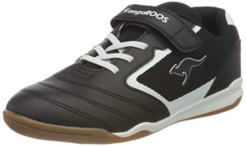 KangaROOS Race Comb EV, Zapatillas Unisex Niños, Jet Black 5001, 35 EU