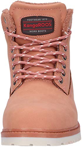 KangaROOS Riveter W III, Botas Desert Mujer, Coral Rojo, 39 EU