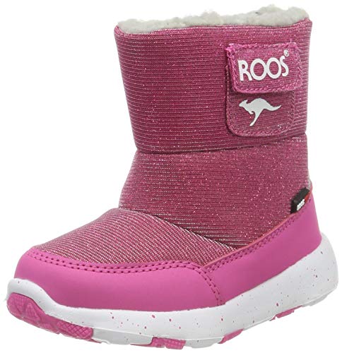 KangaROOS Snowball, Botas Niños Unisex bebé, Daisy Pink 6085, 30 EU