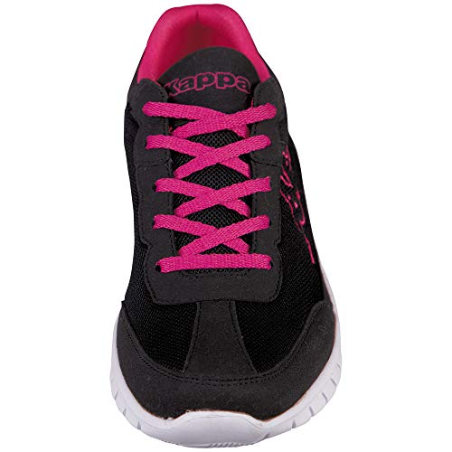 Kappa Rocket, Zapatillas Unisex Adulto, Negro (Black/l`Pink 1127), 39 EU