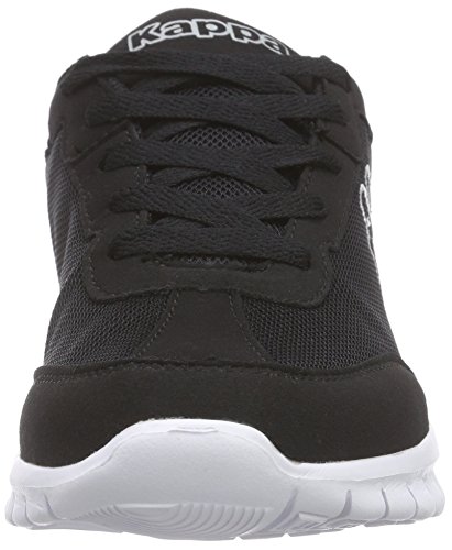 Kappa Rocket, Zapatillas Unisex Adulto, Negro (Black/White 1110), 37 EU