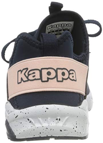 Kappa San Antonio Kid, Zapatillas Deportivas, Azul Marino/Rosa, 36 EU