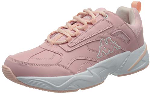 Kappa Sultan, Zapatillas Unisex Adulto, 2110 Rosa/White, 37 EU