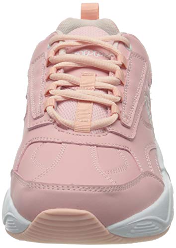 Kappa Sultan, Zapatillas Unisex Adulto, 2110 Rosa/White, 37 EU