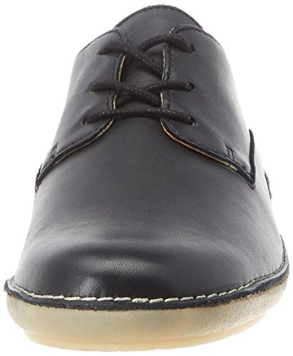 Kickers Fortunia, Zapatos de Cordones Derby Mujer, Negro (Noir 8), 40 EU