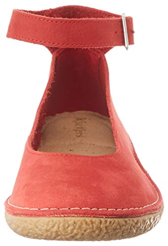 Kickers Honnora, Bailarinas con Punta Cerrada Mujer, Rojo (Rouge 4), 39 EU