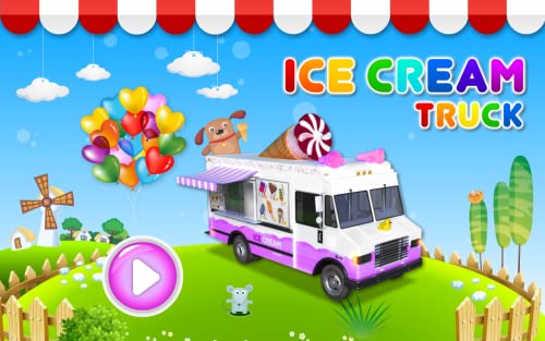 Kids Vehicles 2: Amazing Ice Cream Truck Adventure (Cupcake Maker, Counting Coins, Learning Colors, Fireworks and More) - Fun Interactive Games with Alex & Dora for Toddlers and Preschool Explorers and Little Drivers of Trucks (Abby Monkey® edition)