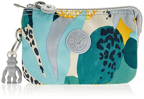 Kipling Creativity S, Cartera para Mujer, Multicolor (Urban Jungle), 14.5x9.5x5 cm