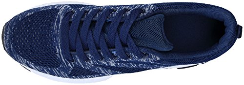 KOUDYEN Unisex Zapatillas Deportivas de Mujer Ligero Running Sneakers Hombre Deporte Zapatos Negro Azul Gris Rojo,fz888-darkblue-EU36