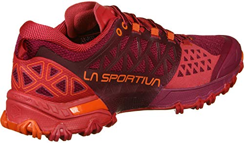 LA SPORTIVA Bushido II Woman, Zapatillas de Trail Running Mujer, Beet/Garnet, 38.5 EU