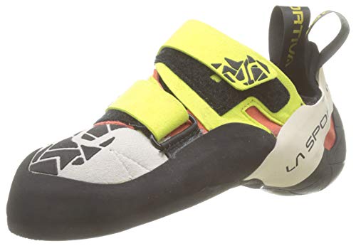 La Sportiva Otaki Woman Zapatos de Escalada, Mujer, Multicolor Sulphur Coral 000, 40.5 EU