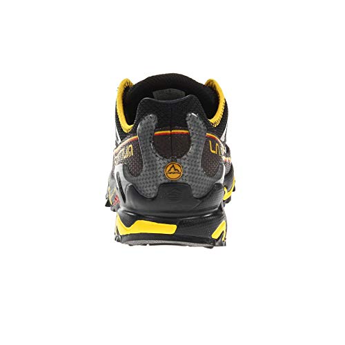 La Sportiva Ultra Raptor, Zapatillas de Running Hombre, Negro/Amarillo, 44.5