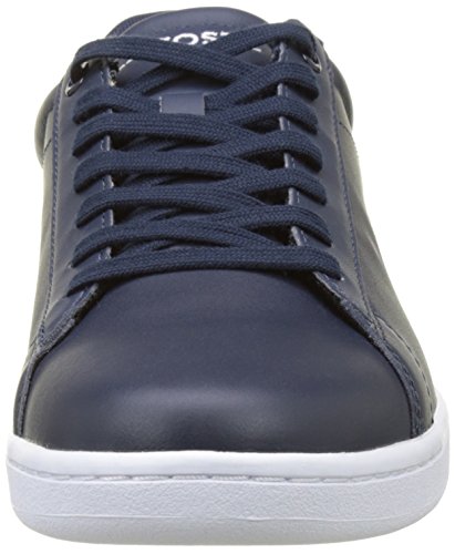 Lacoste Carnaby EVO BL 1 SPM, Zapatillas Hombre, Azul (Navy), 43 EU