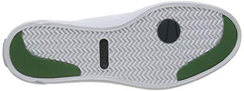 Lacoste Gripshot 0721 1 Cuj, Zapatillas Unisex Adulto, Wht Dk Grn, 37 EU