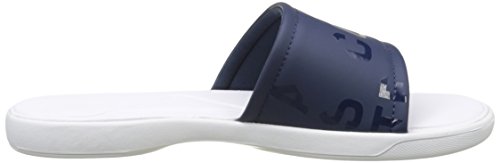 Lacoste L.30 Slide 117 1 Caw, Chancletas Mujer, Azul (Nvy), 38 EU