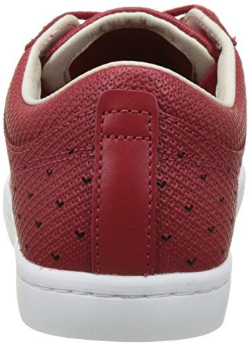 Lacoste Straightset 117 3 Caw, Bajos Mujer, Rojo (Dk Red), 35.5 EU