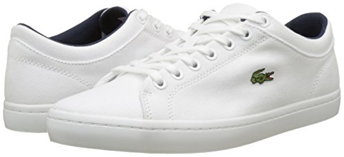 Lacoste Straightset Bl 2 CAM, Zapatillas Hombre, Blanco (Wht 001), 40 EU