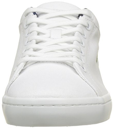 Lacoste Straightset Bl 2 CAM, Zapatillas Hombre, Blanco (Wht 001), 40 EU