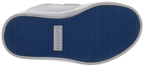 Lacoste Straightset Chukka 317 1, Entrenadores Unisex niños, Blanco (Wht/BLU), 24 EU